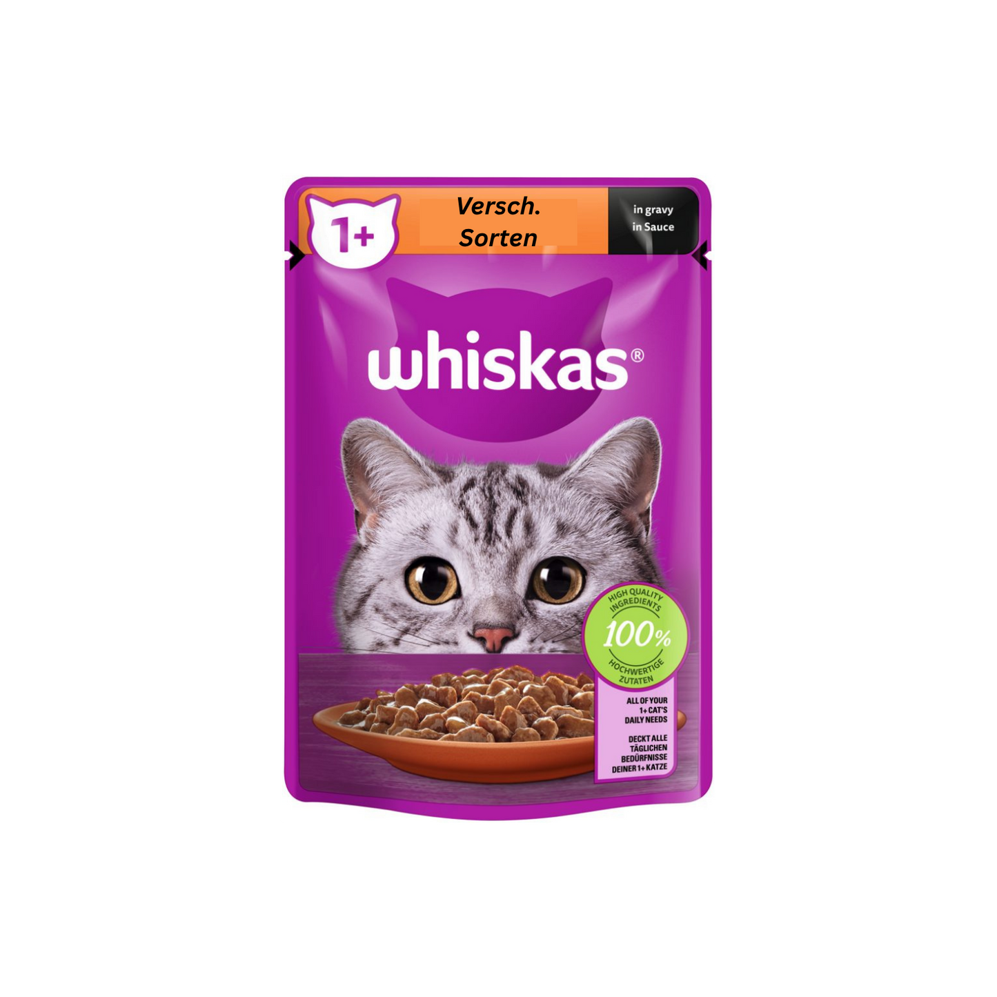 WHISKAS® Portionsbeutel 1+ in Sauce 85 g