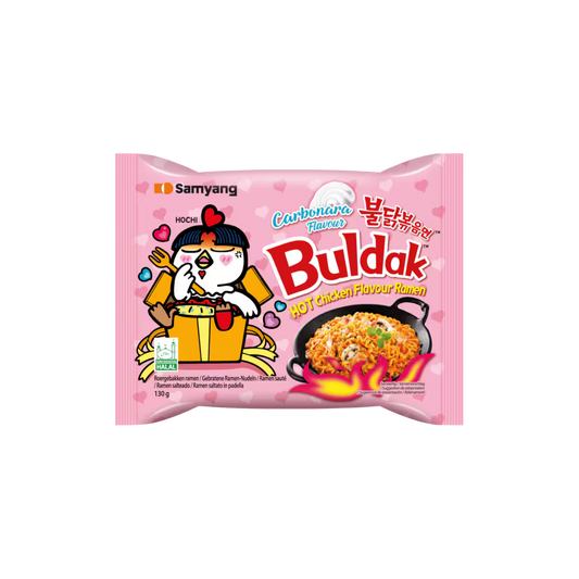 Samyang Buldak Hot Chicken Carbonara Flavor Ramen 130 g