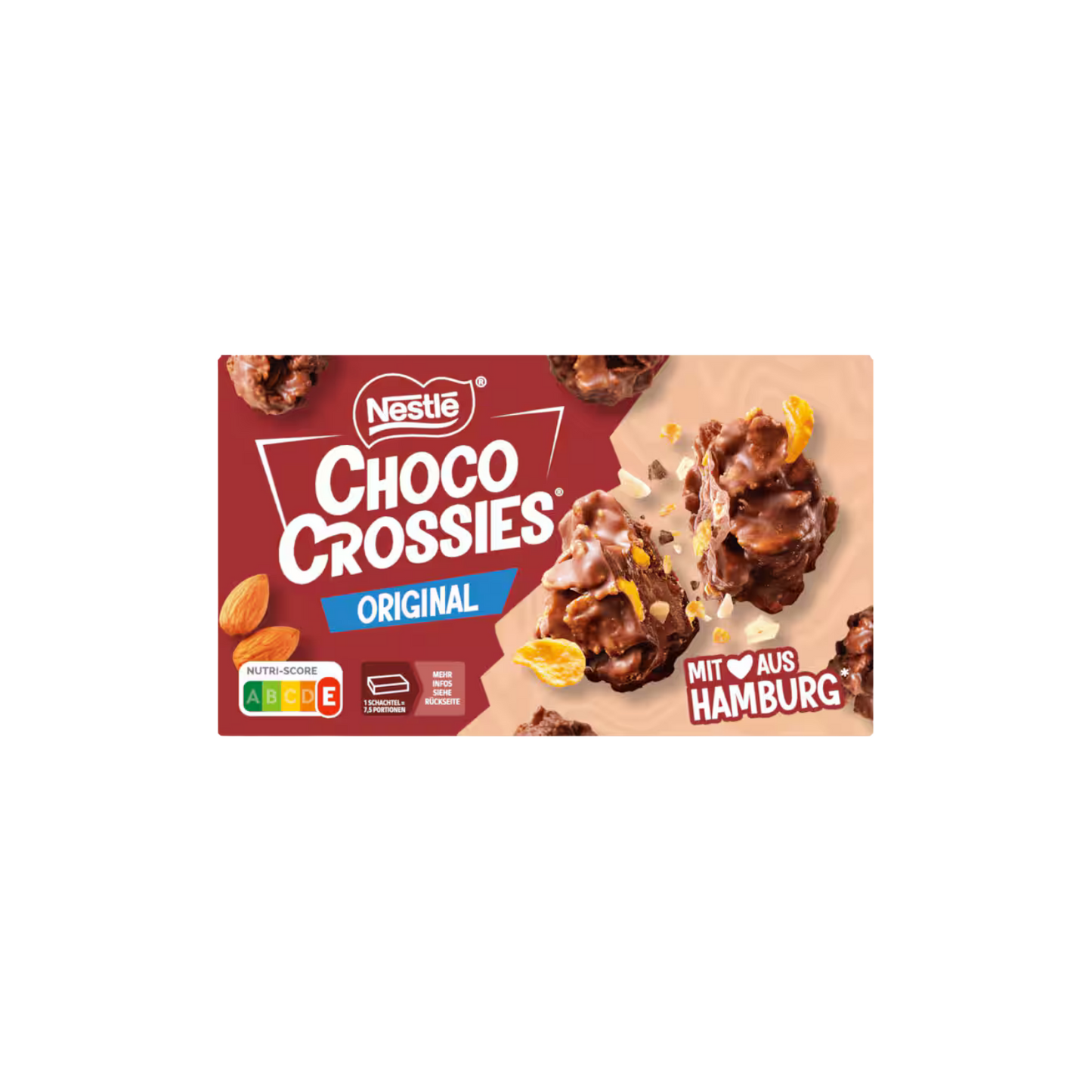 Nestlé Choco Crossies Original 2 × 75 g