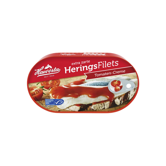 Hawesta Heringsfilets in Tomaten-Creme 200 g