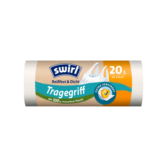 Swirl® Müllbeutel mit Tragegriff 20 l (20 Stück)