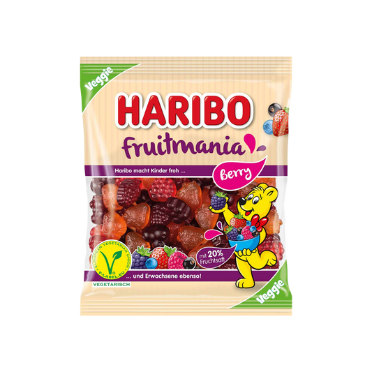Haribo Fruitmania Berry vegetarisch 160 g