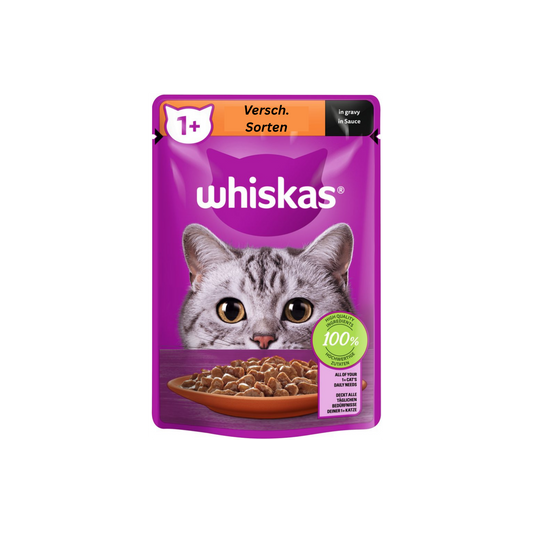 WHISKAS® Portionsbeutel 1+ in Sauce 85 g